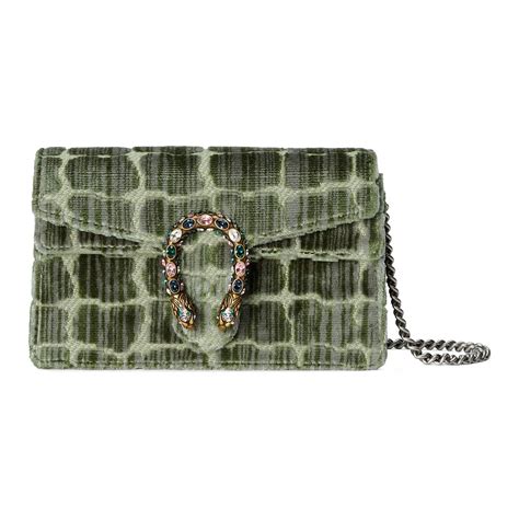 gucci dionysus velvet green|GUCCI Dionysus .